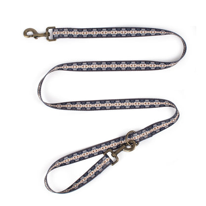 Pendleton Adventure Leash | Recycled Polyester Dual-Snap Dog Lead with D-Ring — Made in USA