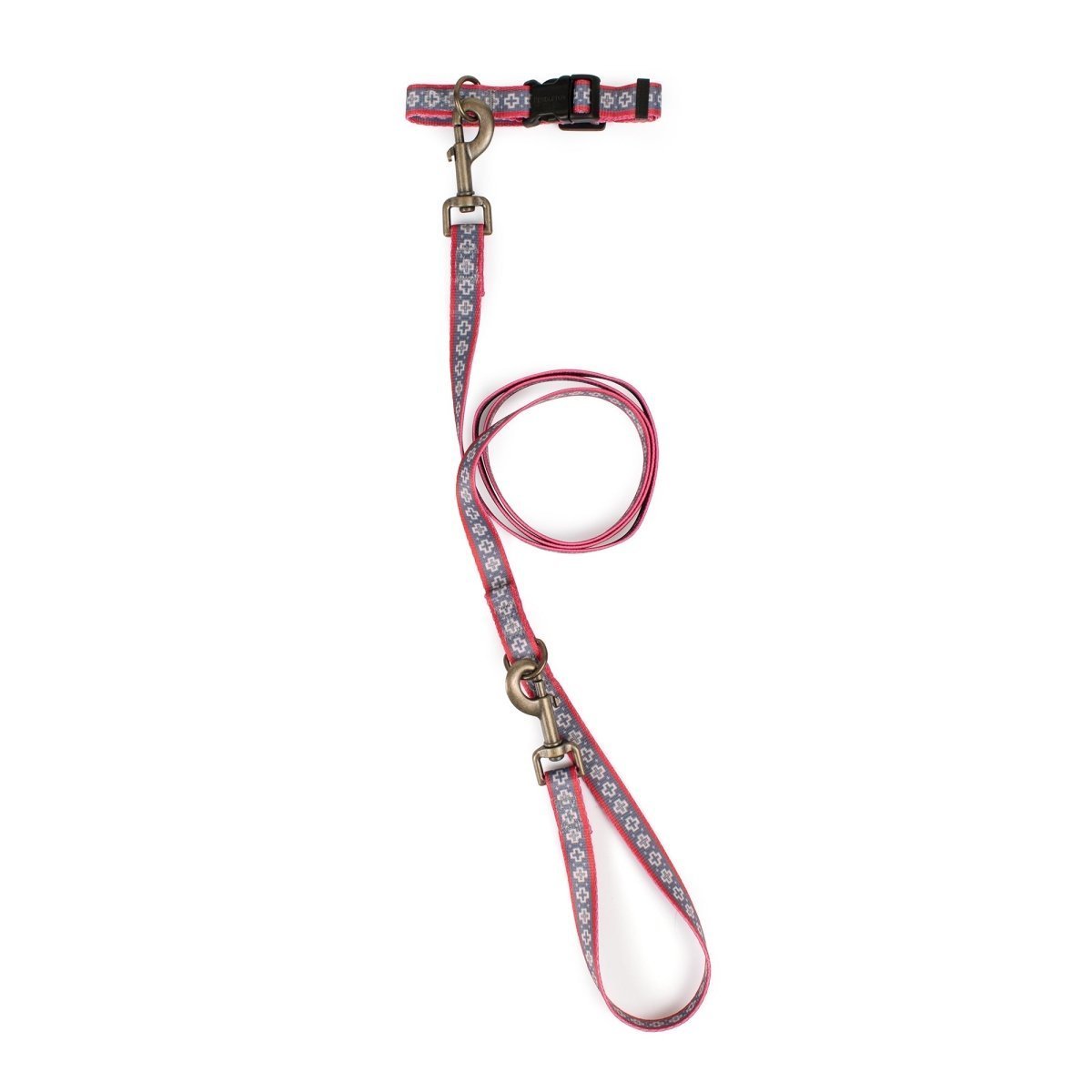 Pendleton Adventure Leash | Recycled Polyester Dual-Snap Dog Lead with D-Ring — Made in USA