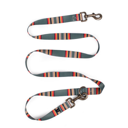 Pendleton Adventure Leash | Recycled Polyester Dual-Snap Dog Lead with D-Ring — Made in USA