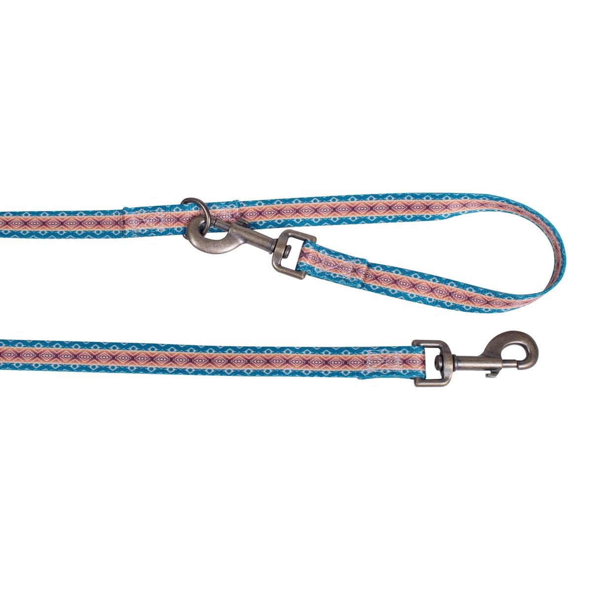 Pendleton Adventure Leash | Recycled Polyester Dual-Snap Dog Lead with D-Ring — Made in USA