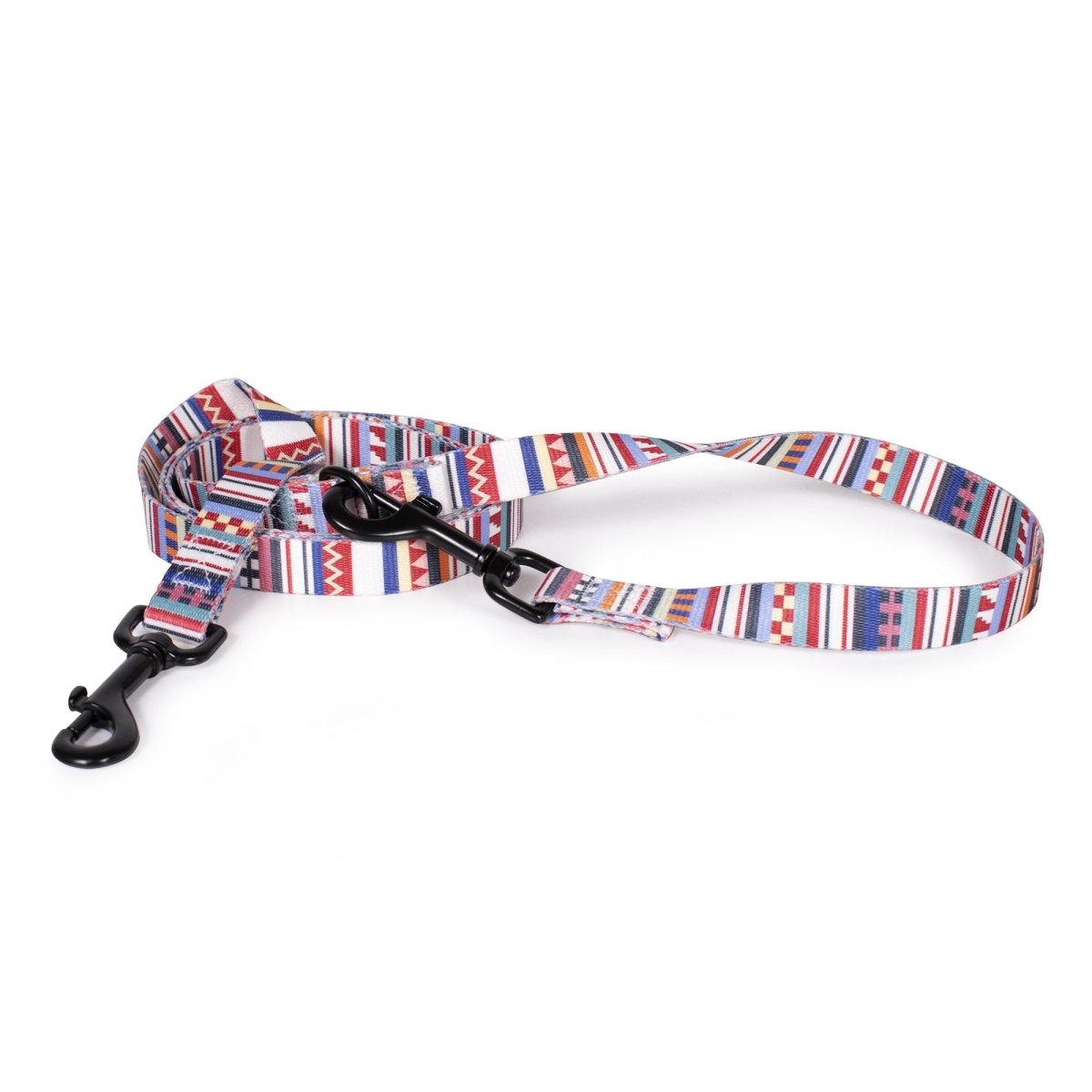 Pendleton Adventure Leash | Recycled Polyester Dual-Snap Dog Lead with D-Ring — Made in USA