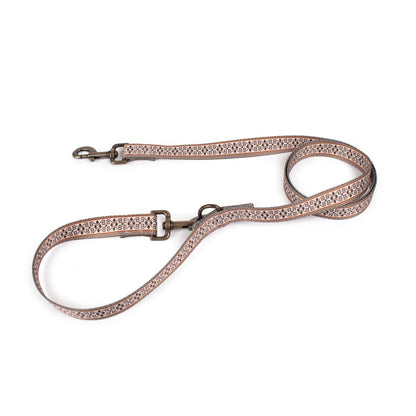Pendleton Adventure Leash | Recycled Polyester Dual-Snap Dog Lead with D-Ring — Made in USA