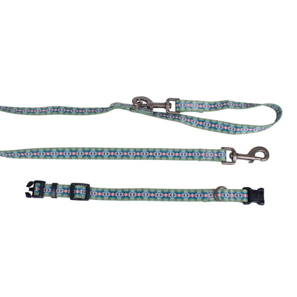 Pendleton Adventure Leash | Recycled Polyester Dual-Snap Dog Lead with D-Ring — Made in USA