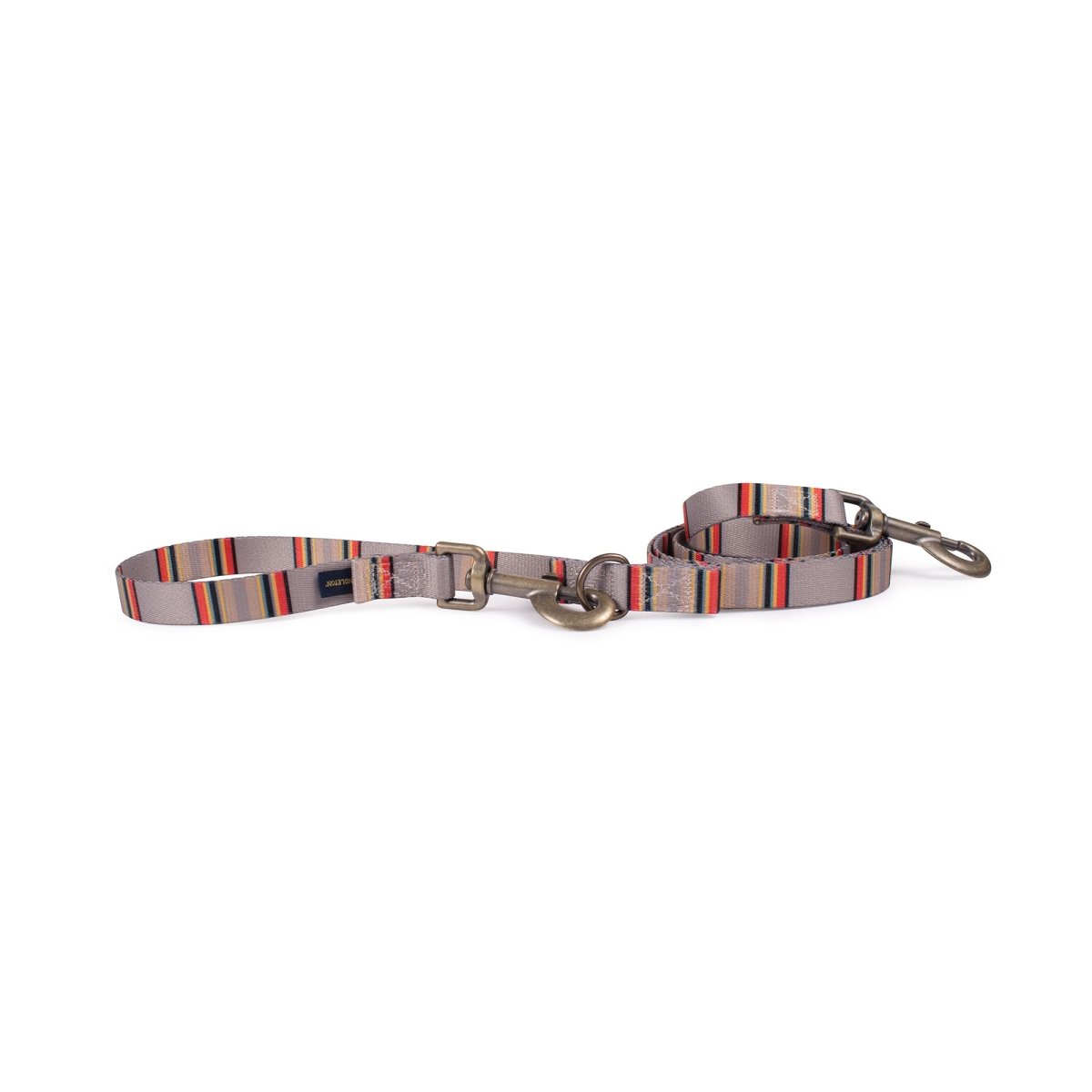 Pendleton Adventure Leash | Recycled Polyester Dual-Snap Dog Lead with D-Ring — Made in USA