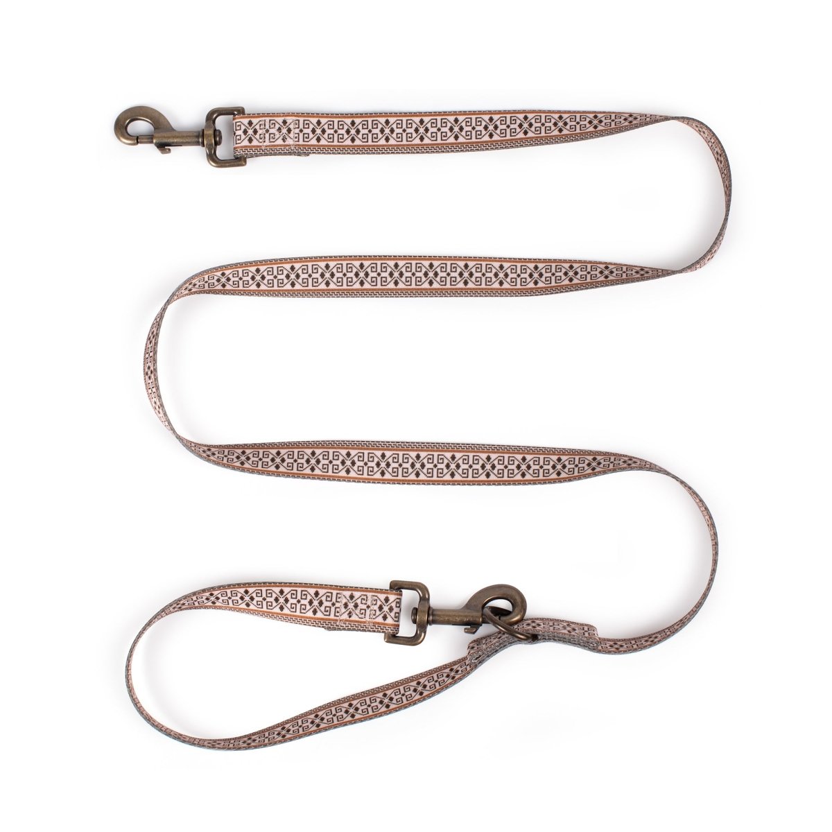 Pendleton Adventure Leash | Recycled Polyester Dual-Snap Dog Lead with D-Ring — Made in USA