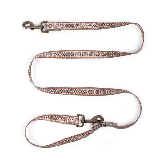 Pendleton Adventure Leash | Recycled Polyester Dual-Snap Dog Lead with D-Ring — Made in USA