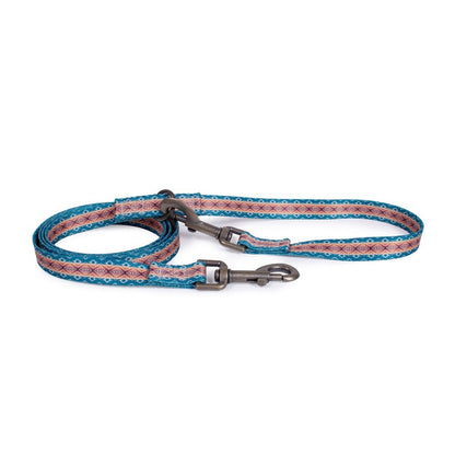 Pendleton Adventure Leash | Recycled Polyester Dual-Snap Dog Lead with D-Ring — Made in USA