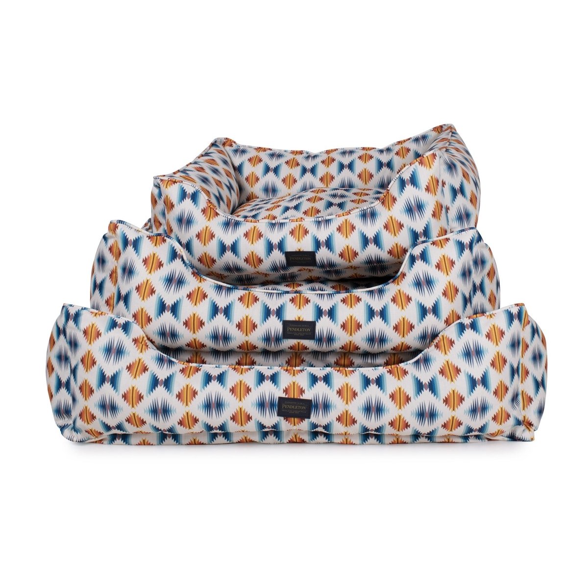 Pendleton All Season Kuddler Dog Bed | Indoor/Outdoor Water-Resistant Dog Bed with Washable Cover