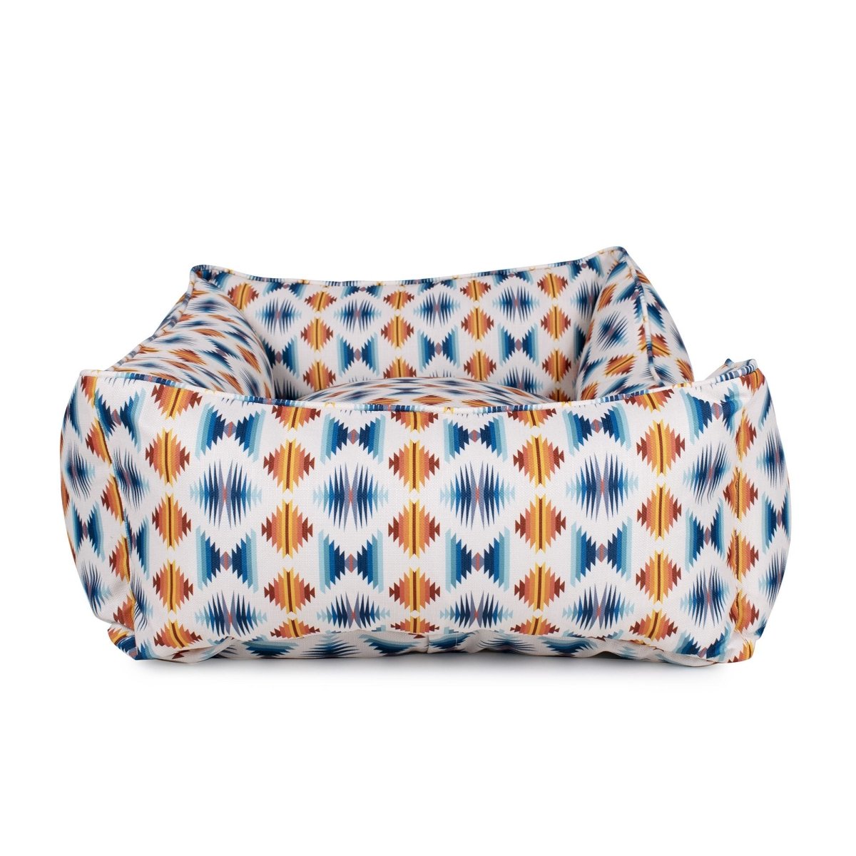 Pendleton All Season Kuddler Dog Bed | Indoor/Outdoor Water-Resistant Dog Bed with Washable Cover