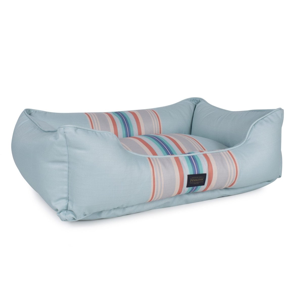 Pendleton All Season Kuddler Dog Bed | Indoor/Outdoor Water-Resistant Dog Bed with Washable Cover