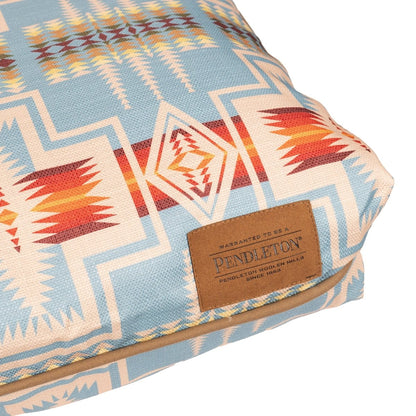 Pendleton All Season Pet Napper | Indoor/Outdoor UV & Water-Resistant Dog Bed with Washable Cover