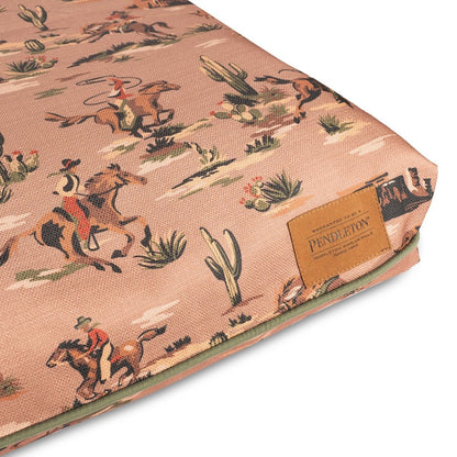 Pendleton All Season Pet Napper | Indoor/Outdoor UV & Water-Resistant Dog Bed with Washable Cover