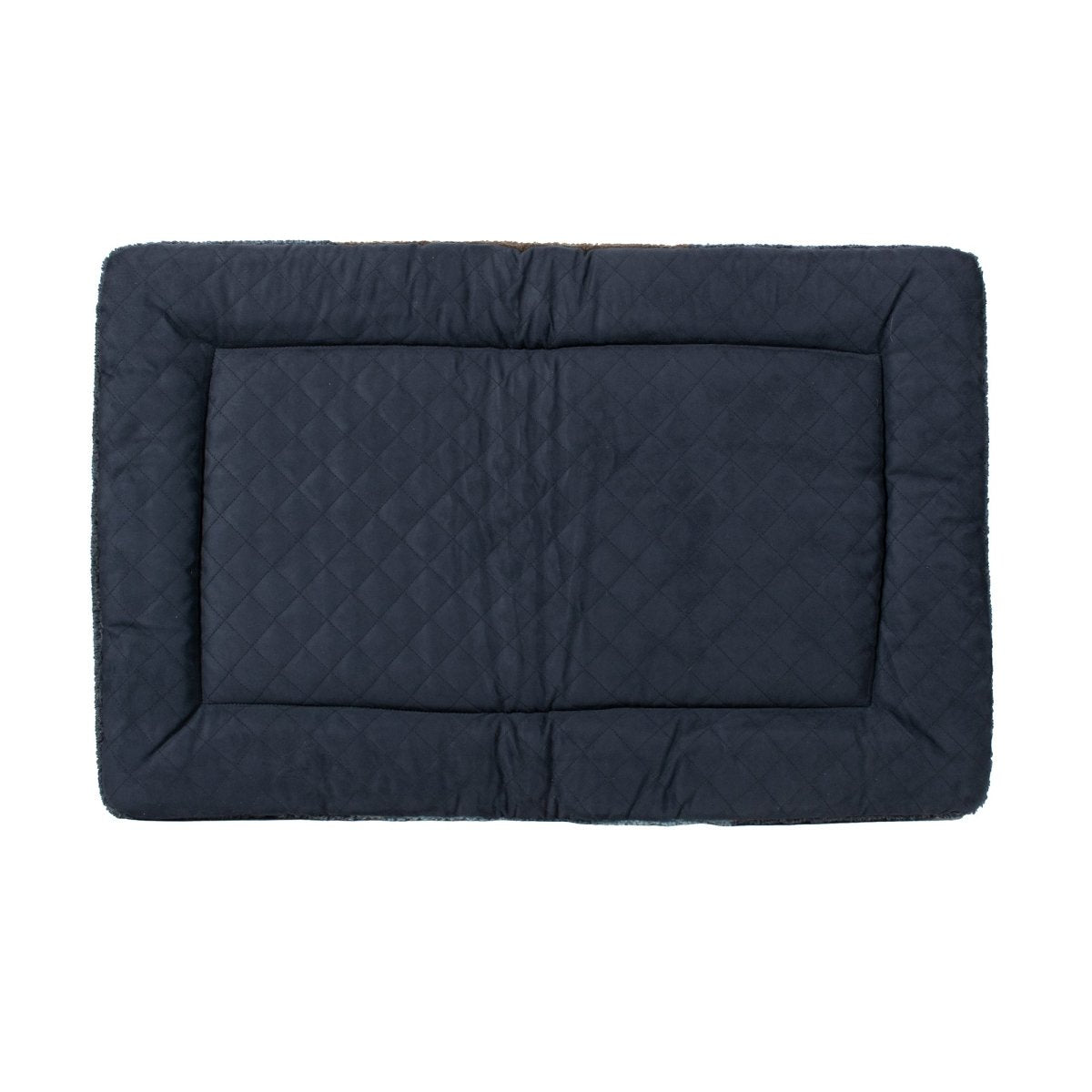 Pendleton Berber Comfort Cushion | Reversible Berber & Canvas Crate Mat with High-Loft Fill — Machine Washable