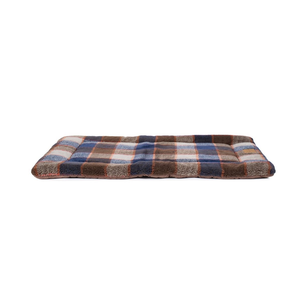 Pendleton Berber Comfort Cushion | Reversible Berber & Canvas Crate Mat with High-Loft Fill — Machine Washable