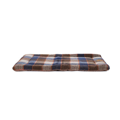 Pendleton Berber Comfort Cushion | Reversible Berber & Canvas Crate Mat with High-Loft Fill — Machine Washable