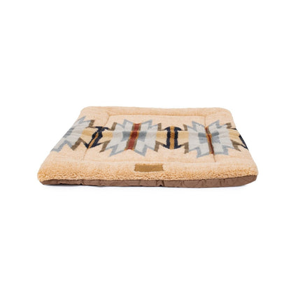 Pendleton Berber Comfort Cushion | Reversible Berber & Canvas Crate Mat with High-Loft Fill — Machine Washable