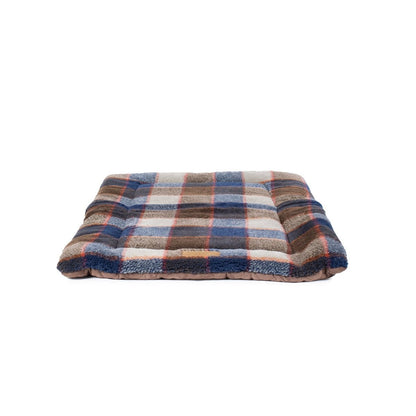 Pendleton Berber Comfort Cushion | Reversible Berber & Canvas Crate Mat with High-Loft Fill — Machine Washable