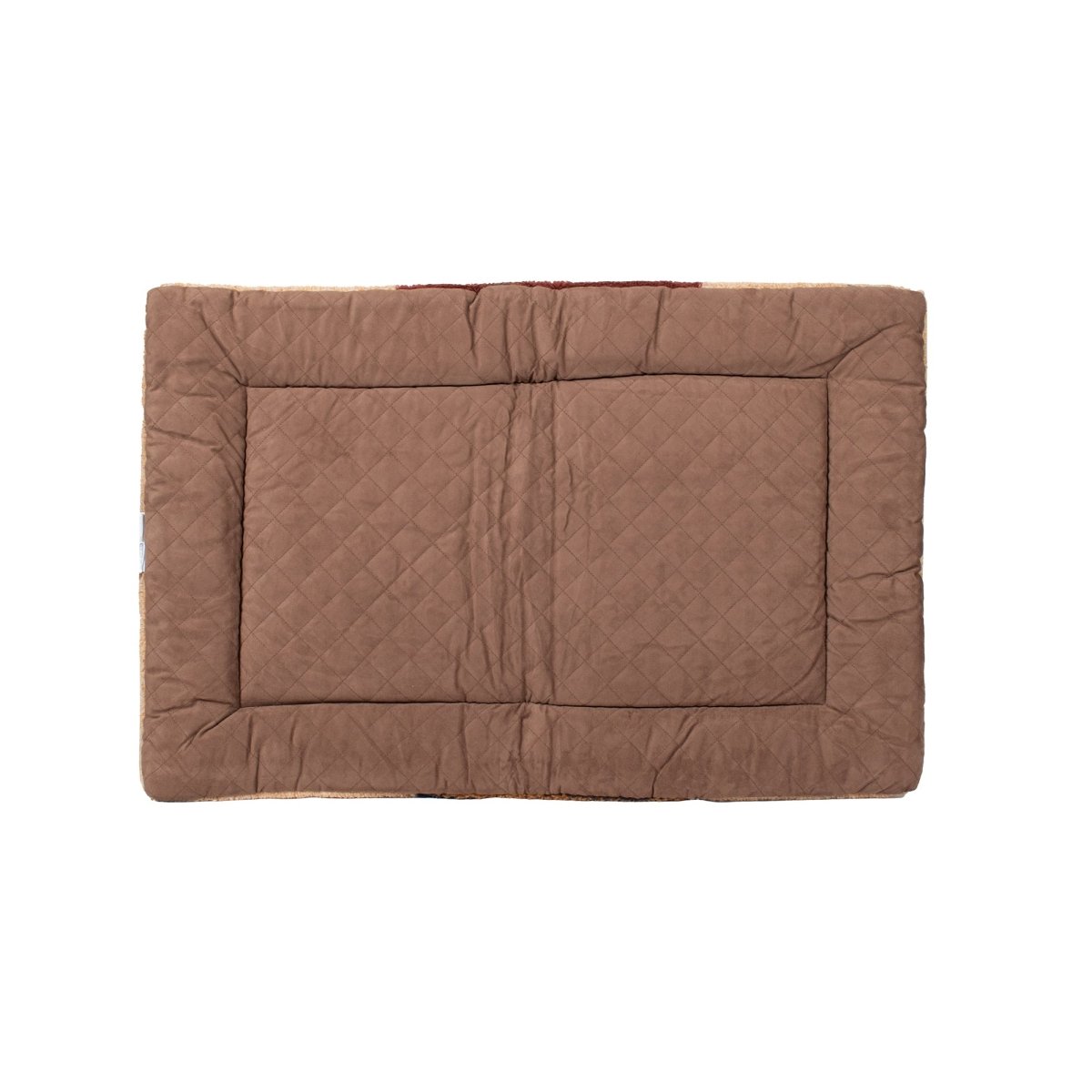 Pendleton Berber Comfort Cushion | Reversible Berber & Canvas Crate Mat with High-Loft Fill — Machine Washable