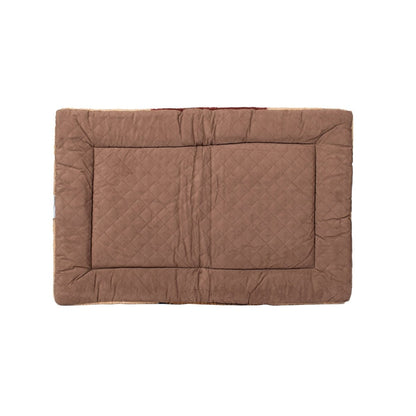 Pendleton Berber Comfort Cushion | Reversible Berber & Canvas Crate Mat with High-Loft Fill — Machine Washable