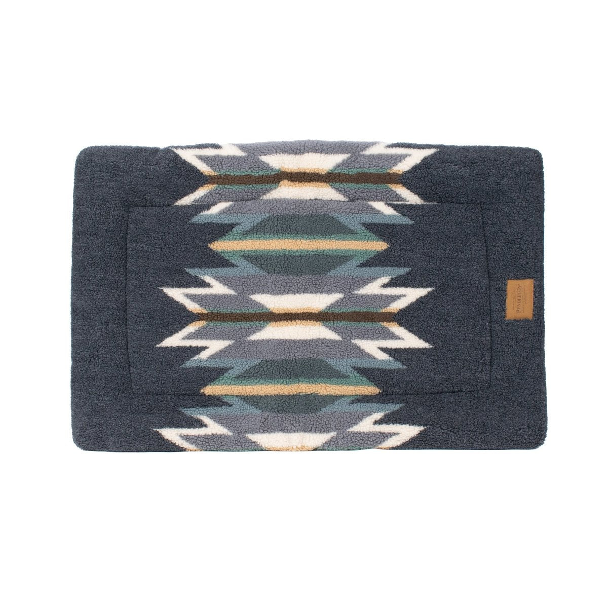 Pendleton Berber Comfort Cushion | Reversible Berber & Canvas Crate Mat with High-Loft Fill — Machine Washable