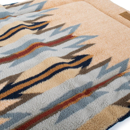 Pendleton Berber Comfort Cushion | Reversible Berber & Canvas Crate Mat with High-Loft Fill — Machine Washable