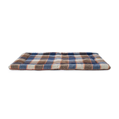 Pendleton Berber Comfort Cushion | Reversible Berber & Canvas Crate Mat with High-Loft Fill — Machine Washable
