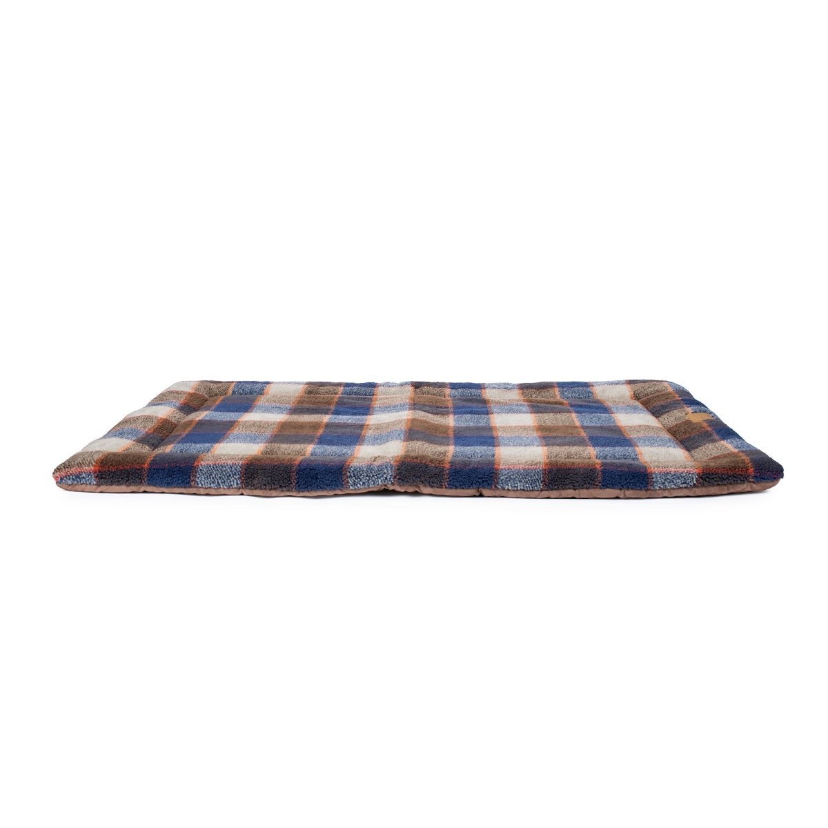 Pendleton Berber Comfort Cushion | Reversible Berber & Canvas Crate Mat with High-Loft Fill — Machine Washable