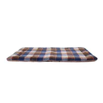 Pendleton Berber Comfort Cushion | Reversible Berber & Canvas Crate Mat with High-Loft Fill — Machine Washable
