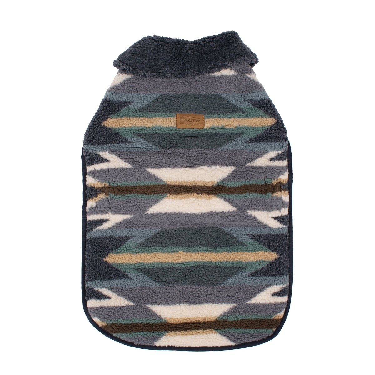 Pendleton Berber Dog Coat | Reversible Plush 370 GSM Berber Jacket with Adjustable Closures & Leash Access