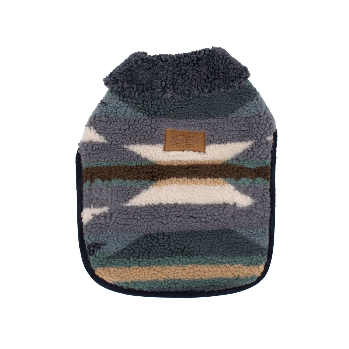 Pendleton Berber Dog Coat | Reversible Plush 370 GSM Berber Jacket with Adjustable Closures & Leash Access