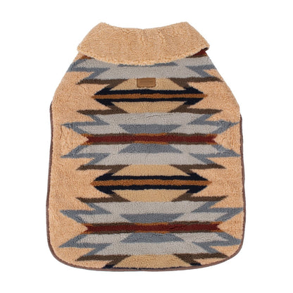Pendleton Berber Dog Coat | Reversible Plush 370 GSM Berber Jacket with Adjustable Closures & Leash Access