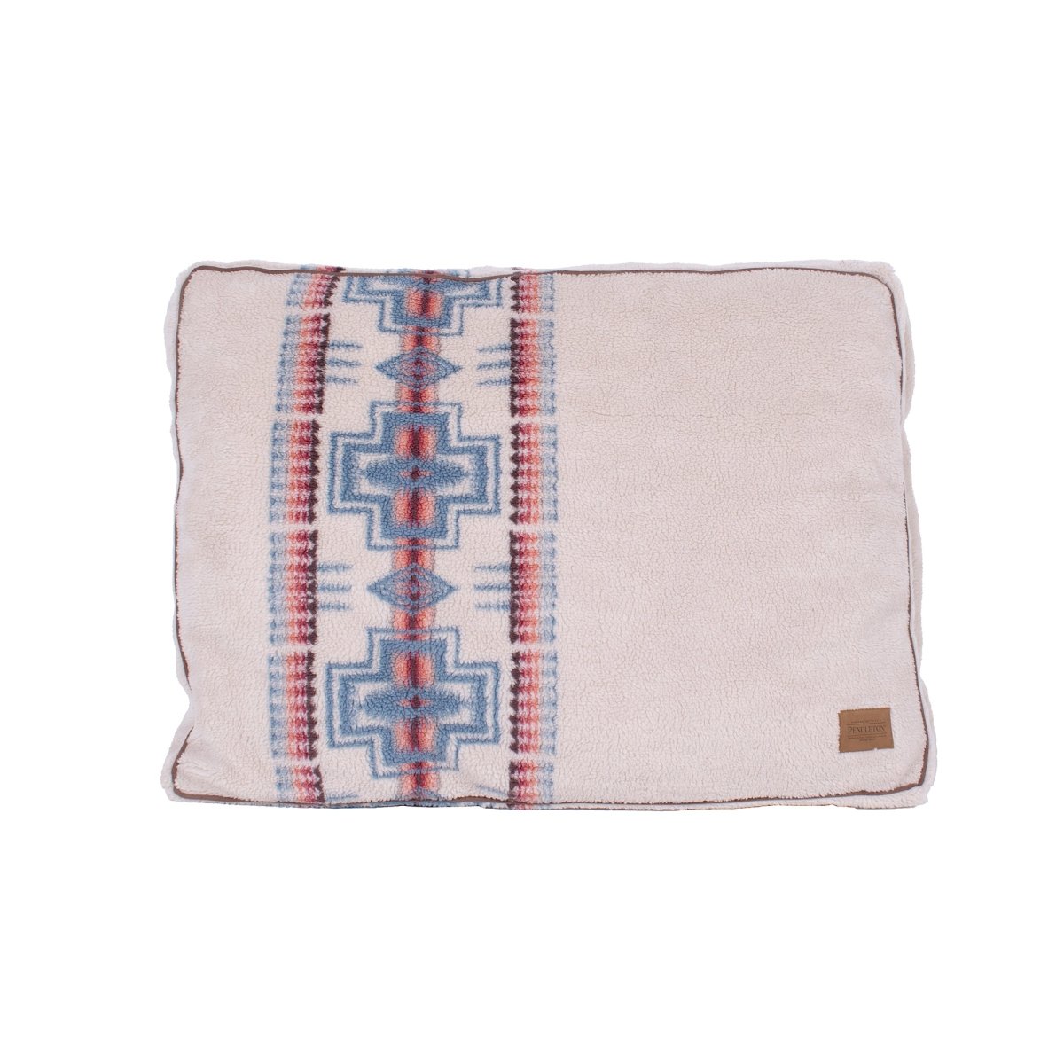 Pendleton Berber Pet Napper | Cozy Woven Berber Dog Bed with Recycled Fill or Memory Foam & Washable Cover