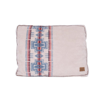 Pendleton Berber Pet Napper | Cozy Woven Berber Dog Bed with Recycled Fill or Memory Foam & Washable Cover