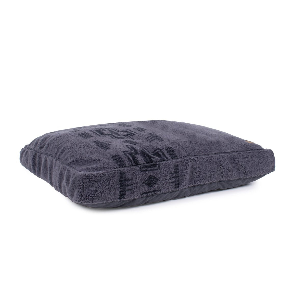 Pendleton Berber Pet Napper | Cozy Woven Berber Dog Bed with Recycled Fill or Memory Foam & Washable Cover
