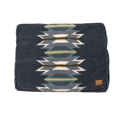Pendleton Berber Pet Napper | Cozy Woven Berber Dog Bed with Recycled Fill or Memory Foam & Washable Cover