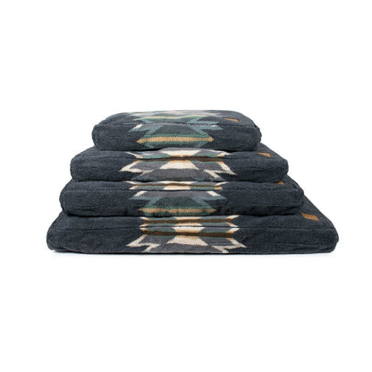 Pendleton Berber Pet Napper | Cozy Woven Berber Dog Bed with Recycled Fill or Memory Foam & Washable Cover