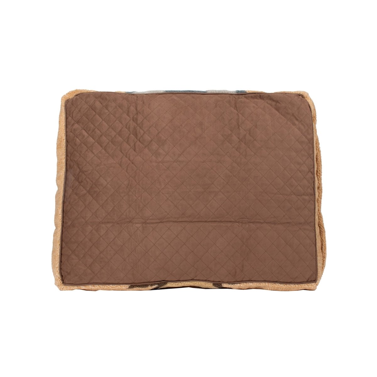 Pendleton Berber Pet Napper | Cozy Woven Berber Dog Bed with Recycled Fill or Memory Foam & Washable Cover