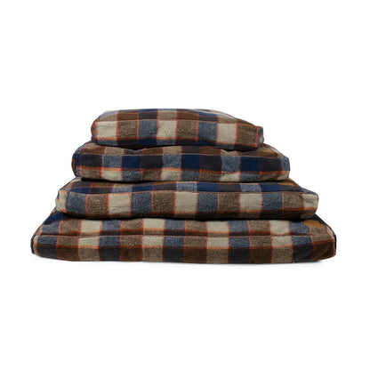 Pendleton Berber Pet Napper | Cozy Woven Berber Dog Bed with Recycled Fill or Memory Foam & Washable Cover