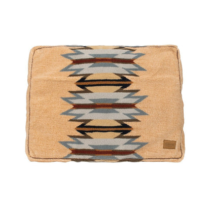 Pendleton Berber Pet Napper | Cozy Woven Berber Dog Bed with Recycled Fill or Memory Foam & Washable Cover