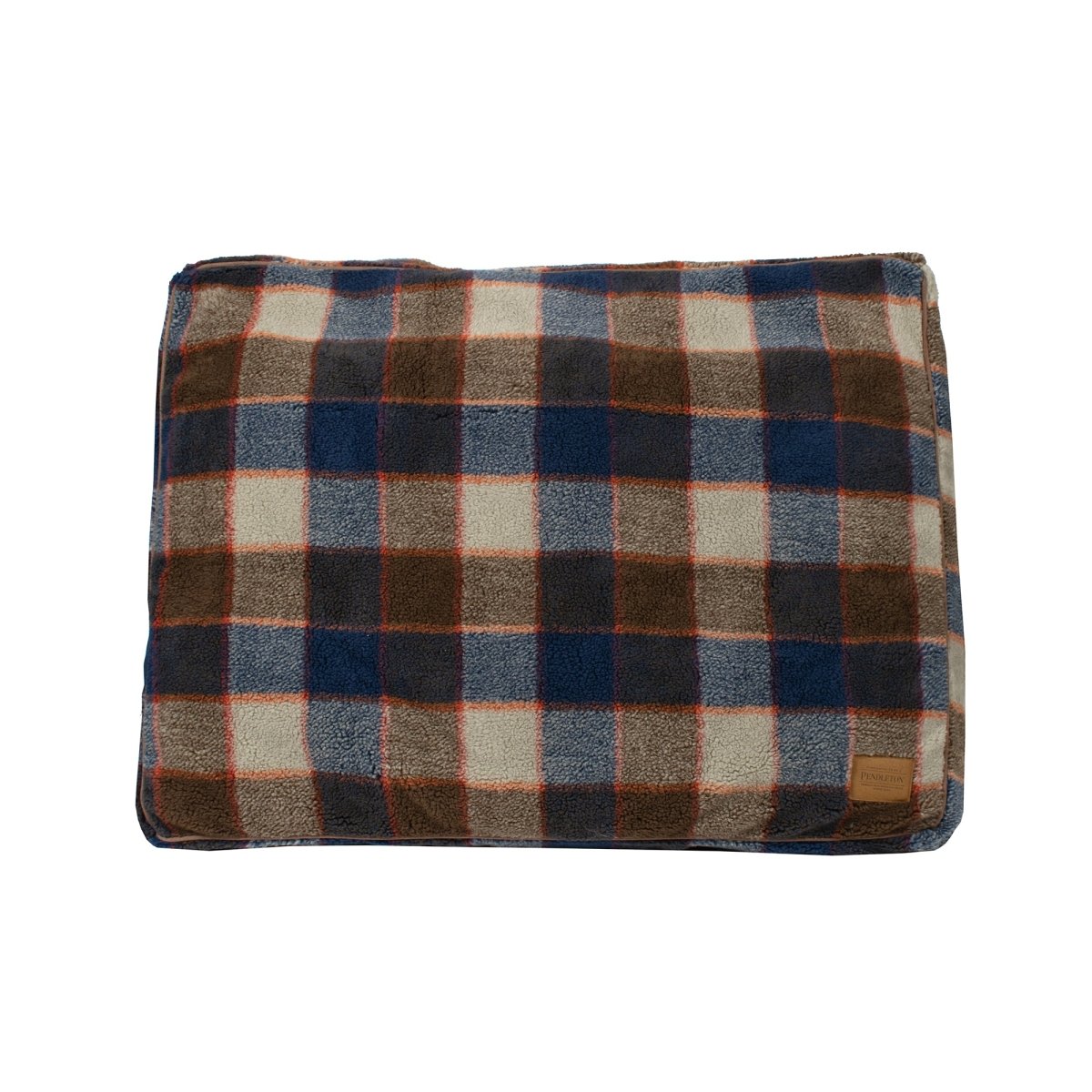 Pendleton Berber Pet Napper | Cozy Woven Berber Dog Bed with Recycled Fill or Memory Foam & Washable Cover