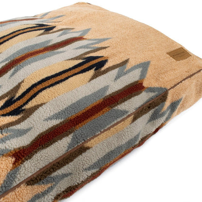 Pendleton Berber Pet Napper | Cozy Woven Berber Dog Bed with Recycled Fill or Memory Foam & Washable Cover