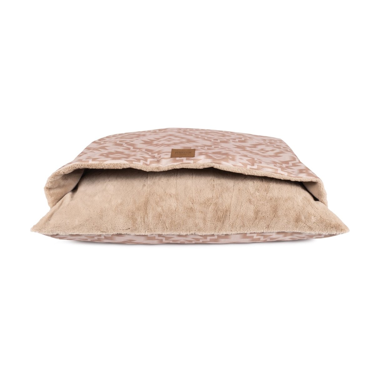 Pendleton Burrow Bed | Cozy Faux Fur Nest with CertiPUR-US® Memory Foam & Washable Cover (3 Sizes)
