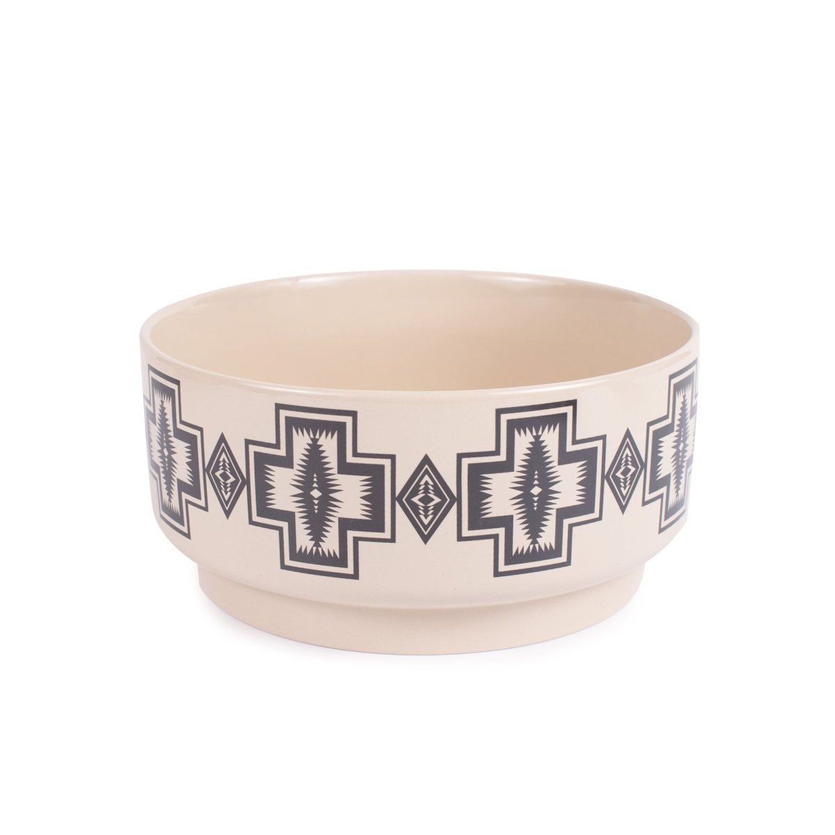 Pendleton Ceramic Food & Water Pet Bowl | Dishwasher-Safe Dog Bowl with Iconic Pendleton Motif (2 Sizes)