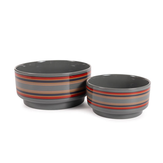Pendleton Ceramic Food & Water Pet Bowl | Dishwasher-Safe Dog Bowl with Iconic Pendleton Motif (2 Sizes)