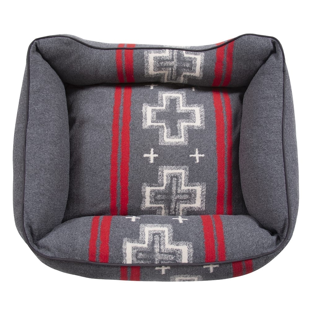 Pendleton Classic Kuddler | Plush Bolstered Dog Bed with Recycled Fill & Washable Cover
