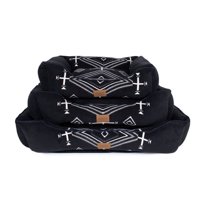 Pendleton Classic Kuddler | Plush Bolstered Dog Bed with Recycled Fill & Washable Cover