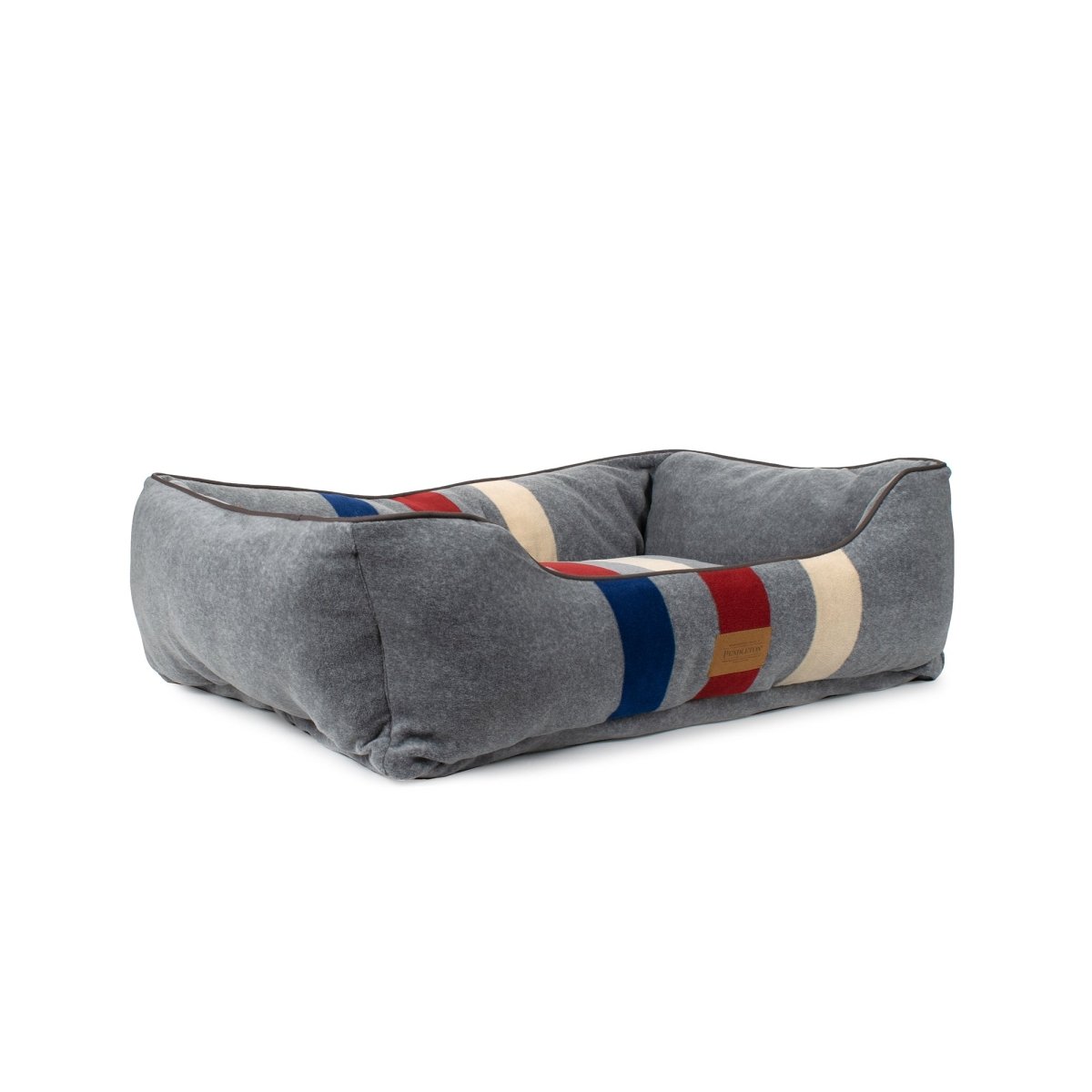 Pendleton Classic Kuddler | Plush Bolstered Dog Bed with Recycled Fill & Washable Cover