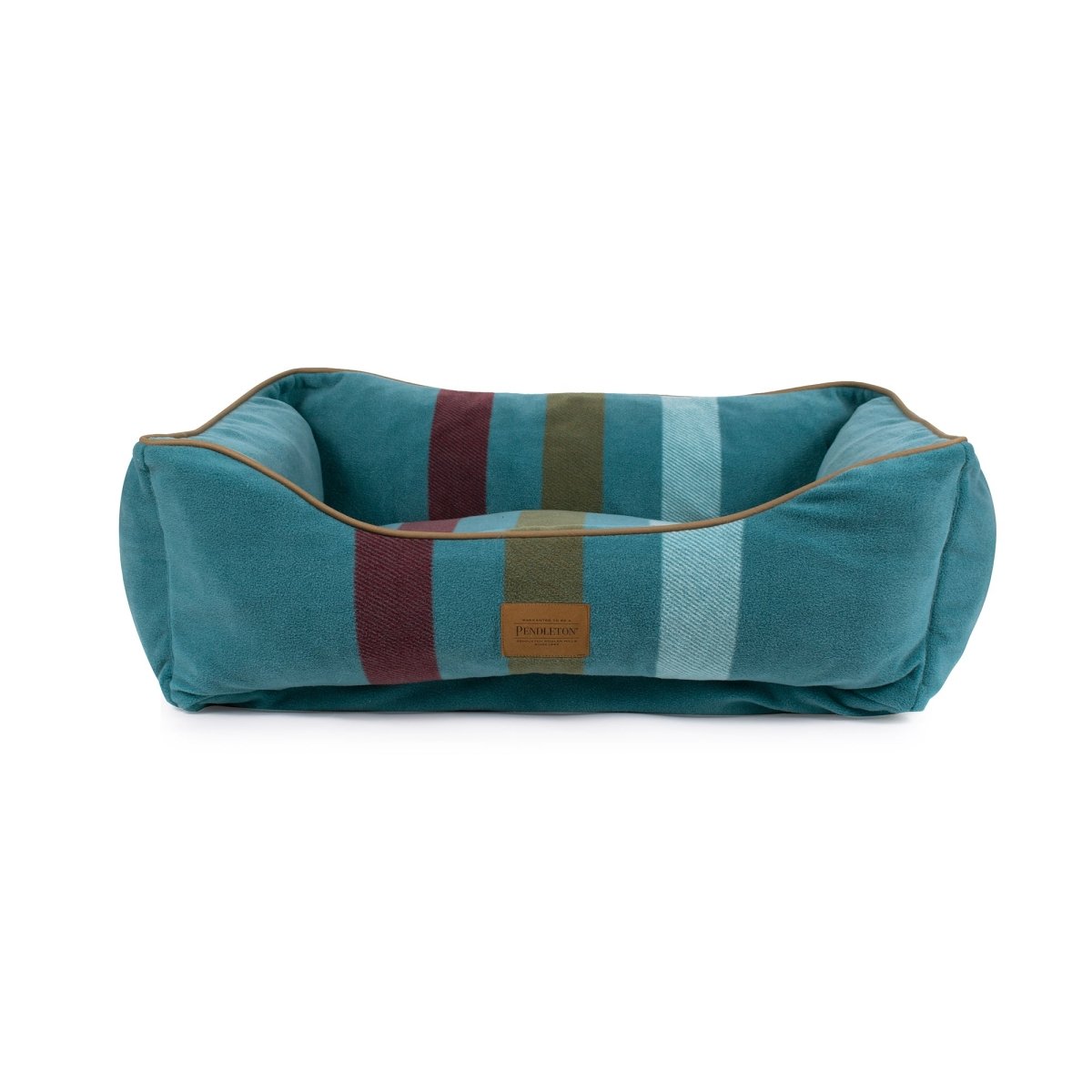 Pendleton Classic Kuddler | Plush Bolstered Dog Bed with Recycled Fill & Washable Cover