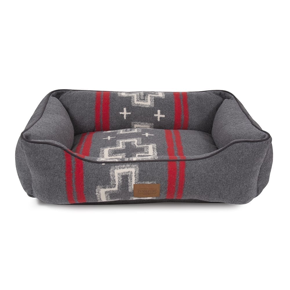 Pendleton Classic Kuddler | Plush Bolstered Dog Bed with Recycled Fill & Washable Cover