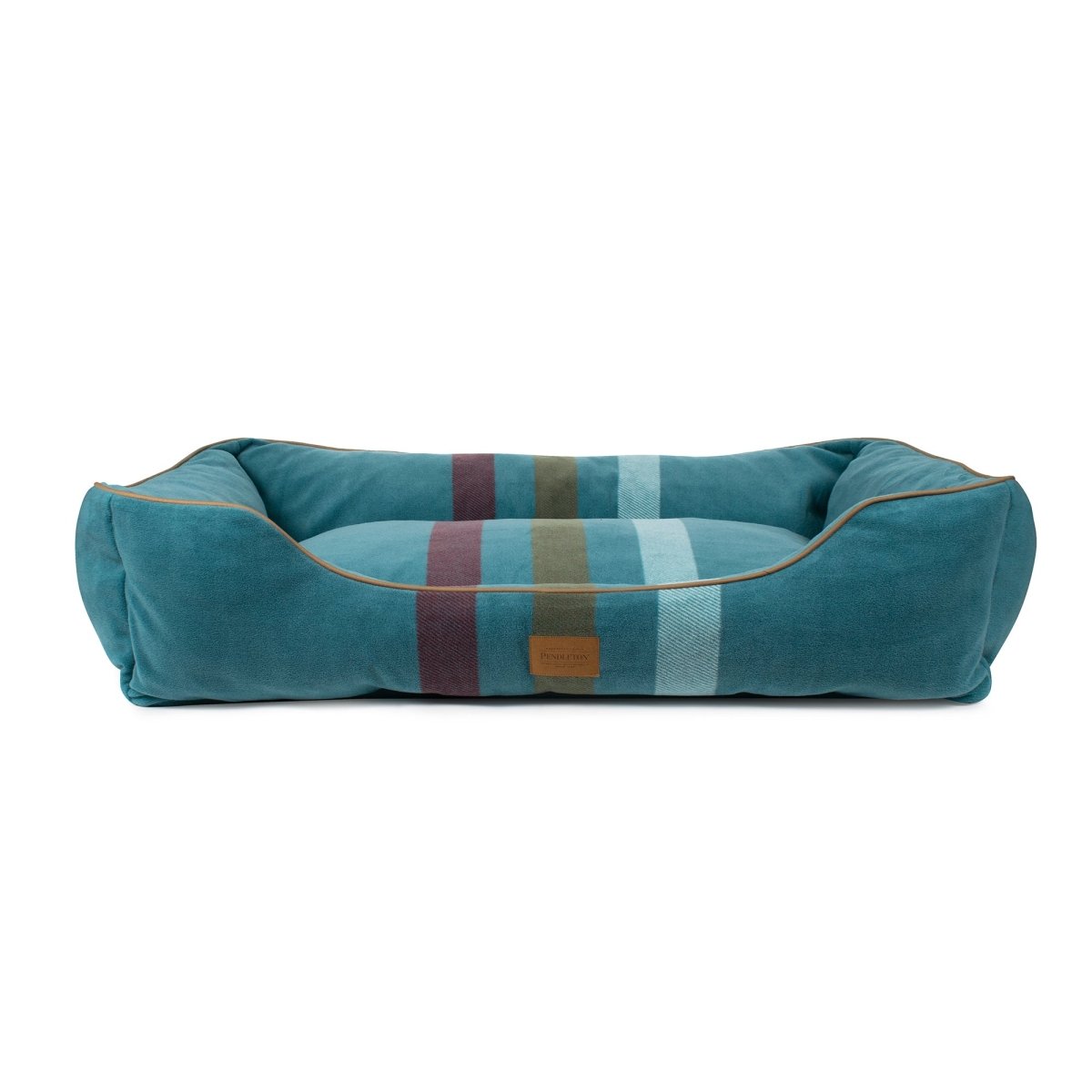 Pendleton Classic Kuddler | Plush Bolstered Dog Bed with Recycled Fill & Washable Cover